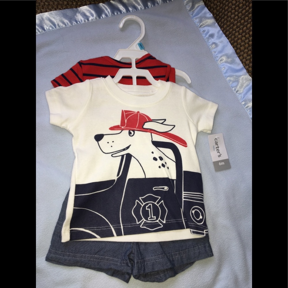 Carter’s short outfit.